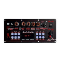 Kartu Suara Outdoor Multi-fungsi untuk Karaoke, Papan Amplifier Daya Tinggi 20w untuk Speaker, Audio Trolley untuk Modul 7.4v