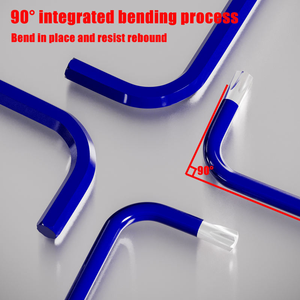 Jeu de clés hexagonales en acier au chrome-vanadium - Clés hexagonales métriques de qualité industrielle pour outils de réparation - Product Image 5
