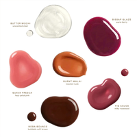 Baume adoucissant pour les lèvres en marque blanche avec applicateur métallique rafraîchissant, repulpe et lisse les lèvres, infusé au beurre d'acai et de mongongo