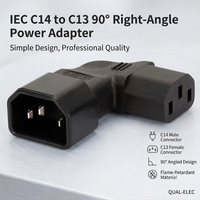 Adaptateur d'alimentation IEC320 C13 vers C14, convertisseur PDU UPS, 10A 250V, connecteur de prise AC mâle vers femelle à 3 broches, prise secteur pour rack de serveur