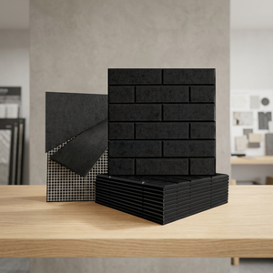 Modern Design 3D <b>Model</b> Design Eco-Friendly Polyester Self-Adhesive Acoustic Wall Panels for Sound Proofing Recording Studio - Product Image 3