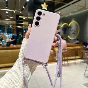 Funda con cordón cruzado para <span class=keywords><strong>Samsung</strong></span> Galaxy A55 A35 A25 A05 A15 A05S A14 A54 A34 A04 A24 A04E <span class=keywords><strong>A53</strong></span> A13 A23 A33 A03S, funda de silicona - Product Image 4