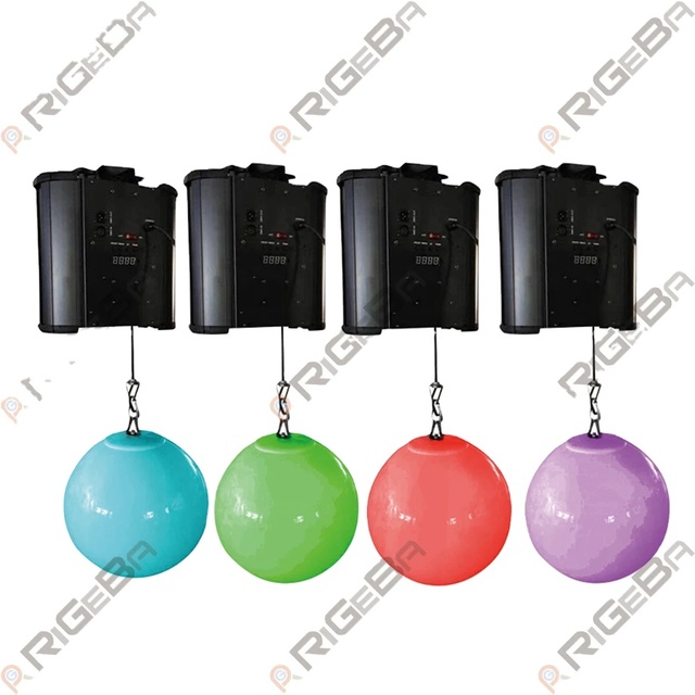 Dmx Control matrix and Lifting System RGB Kinetic Led Ball