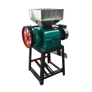Grain flat extruding machine oat flakes cereal making machine