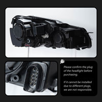 2 phares pour Golf 6 MK6, projecteur LED, lentille de projecteur, 2009-2012, signal dynamique DRL, accessoire automobile