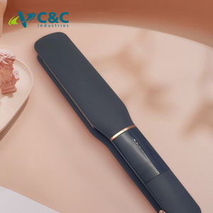 Lisseur de cheveux numérique LED professionnel, température réglable, chauffe rapide, plaques flottantes en aluminium - Product Image 5