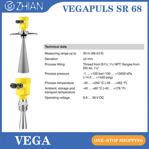 Medidor de Nivel por Radar VEGAPULS 68 para Medición de Nivel en Tanques y Depósitos, Sensor de Radar 4-20 MA/HART - Product Image 4