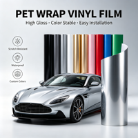 changement de couleur premium rouge satin chrome mat métallique vinyle rouleau forme voiture emballage film ferrari rouge