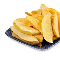 Gefreeze-droogde mangoblokjes (Yunnan) verpakt; gesneden mango snacks voor bakken, commercieel gebruik; gezonde bijvoeging voor fruitthee