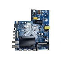 Motherboard TV Android Pintar LED Universal CV2864-A42 dengan Layar 32 Inci Full-HD 60Hz Kustom dan WiFi Android