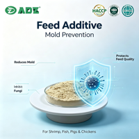 Additif alimentaire antifongique pour prévenir la moisissure des aliments chez les crevettes, les poissons, les porcs et les poulets, inhibe les champignons, réduit la moisissure des aliments
