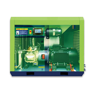 ปั๊มลมอุตสาหกรรมสแตนเลสแบบกำหนดเอง Airking PLC 220V 380V 7.5KW 8bar 10bar แบบหล่อลื่นด้วยน้ำ ปราศจากน้ำมัน - Product Image 3
