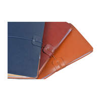 Carnet d'étudiant A6 en cuir PU avec fermeture élastique – Direct Usine