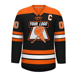 Maglia da Hockey Personalizzata, Divisa da Allenamento con Nome e Numero Ricamati/Stampati, Uniforme Sportiva Personalizzata per Uomini/Giovani/Donne - Product Image 2