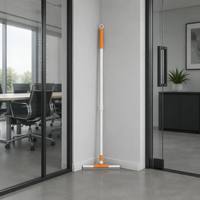 Serpillère en silicone avec manche télescopique extensible |   Essuie-glace durable pour le nettoyage domestique et commercial – Vente en gros