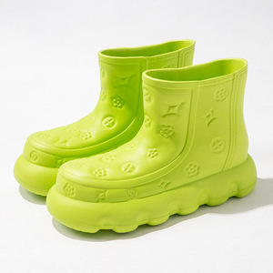 Đầy Màu sắc <span class=keywords><strong>EVA</strong></span> mắt cá chân khởi động siêu chống mặc Trọng lượng nhẹ không thấm nước mưa khởi động với chống trơn săn bắn và câu cá nước khởi động - Product Image 6