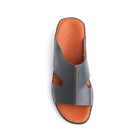 SHIKOL Premium cuir de veau été sandales chaussures hommes luxe hommes chaussures 2025 fabriqués à la main confortable hommes chaussures arabes