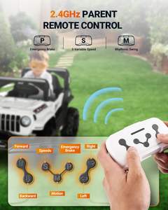 卸売 12V キッズライドオンカー トラック 親用リモコン付き 子供用乗用玩具 幼児用電動車両 - Product Image 3