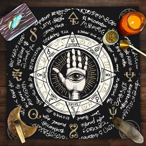 DaiRui, оптовая продажа, бархатная ткань Таро с несколькими узорами, скатерть Таро, подкладка для карт - Product Image 3