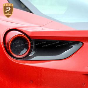Prezzo di fabbrica OEM Stile Coda Posteriore Della Copertura Della Luce Per <span class=keywords><strong>Ferrari</strong></span> 488 Decorazione <span class=keywords><strong>Auto</strong></span> di Lusso <span class=keywords><strong>Accessori</strong></span> Esterni - Product Image 2