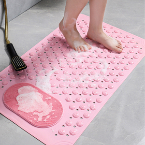 Bathroom Anti Slip <b>Massage</b> Pad, Hotel Shower Floor Mat, Bathroom Carpet, Household Shower Pad - Product Image 4