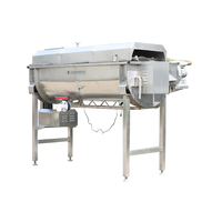 Machine de découpe de têtes de poulet, équipement d'abattoir
