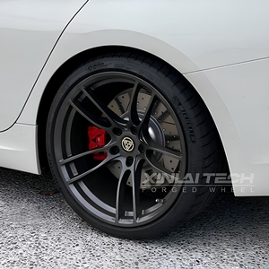 Rines Forjados XL Personalizados de 17-22 Pulgadas, Cóncavos Profundos, Negros, 5x100 5x112 5x120 5x114.3 para <span class=keywords><strong>BMW</strong></span> M3 E36 E46 E24 X3 G01 M5 E39 G31 G30 - Product Image 3