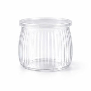 Transparent PET Plastic <b>Jars</b> 1L with Screw Lid for <b>Baby</b> <b>Food</b> Snack Dry <b>Food</b> Storage - Product Image 1