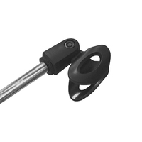Mini support de microphone de bureau professionnel noir réglable trépied de basson de fournisseur d'or