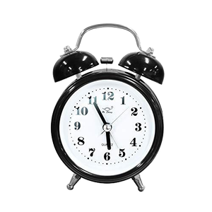 Tốt Nhất Bán 4 Inch Kỹ Thuật Số Máy Tính Để Bàn Đồng Hồ Báo Thức Cho Trẻ Em Hàn Quốc Phong Cách Với Kim Loại Chuông Ánh Sáng Ban Đêm Câm Các Tính Năng - Product Image 1