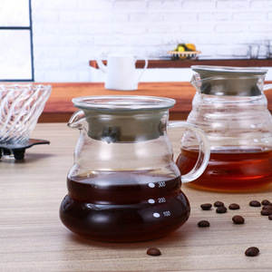 กาเฟย์ ชิ คอฟฟี่ คลาวด์ พอท 600 มล. หม้อแก้วทนความร้อนสำหรับชงกาแฟแบบดริป - Product Image 1