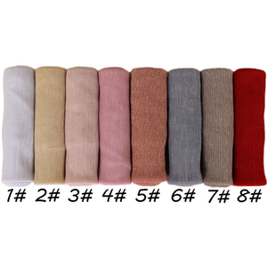 Gland Wrap Protection Solaire Respirant Dames Mode Froissé Miroitement Hijab - Product Image 6