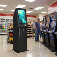 Eğlence Parkı Giriş Bileti Kart Çıkarma Kiosku Kendi Kendine Kart Dağıtım Terminali Otomatik Anahtarlı Beceri Oyun Makinesi
