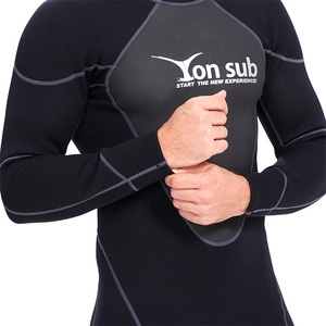 Combinaison de plongée en néoprène YONSUB 1,5 mm pour hommes et femmes, combinaison intégrale extensible pour la plongée avec tuba, la natation, le <span class=keywords><strong>surf</strong></span>, le kayak et les activités nautiques - Product Image 2