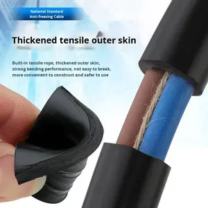 כבל חשמל גמיש H05VV-F RVV 14 18 20 22 24 Awg נחושת מצופה אלומיניום (CCA) 2 4 6 8 גידים מחיר כבל 3x2.5 ממ\\\"ר 3x4 ממ\\\"ר 3x6 ממ\\\"ר - Product Image 3