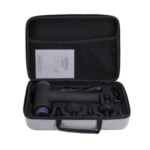 Pistola de Masaje Muscular Eléctrica Mini Profesional con Logotipo Personalizado al por Mayor, Juego de Pistola de Masaje Fascial de Percusión para el Cuerpo - Product Image 3