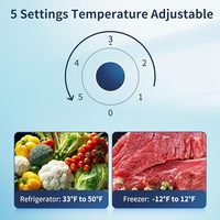Ice Bear appareils ménagers Chine Top vente mécanicien contrôle domestique deux portes réfrigérateur haut-congélateur réfrigérateur maison