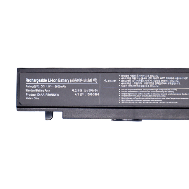 Hot Sale 11.1V R428 Laptop Battery 2600mAh Li-Ion Rechargeable Digital for SAMSUNG R540 R530 RV520 in Stock