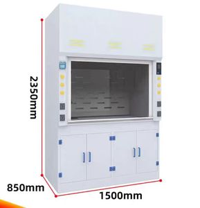 Campana de Extracción de Gases PP para Laboratorio, para Ácidos y Álcalis, con Ventilador - Product Image 6