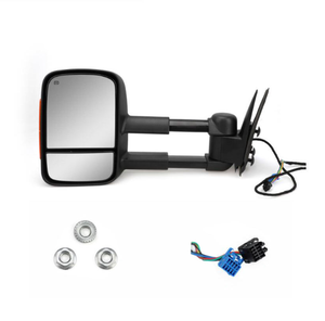 ฝาครอบกระจกมองข้างแบบมีไฟเลี้ยว รุ่น XMAXVISION สภาพใหม่ พร้อมระบบทำความร้อน สีดำ รับประกัน 1 ปี ใช้ได้กับรถ GMC Sierra และ Chevrolet - Product Image 3