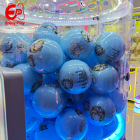 Distributeur automatique de capsules en métal de 100 mm Enjoy Play Metaverse Planet Twister pour machine à monnayeur intelligente Gacha