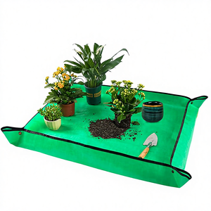 Grand tapis de repotage en PE, épais, rectangulaire, imperméable, pour le repiquage des plantes, plateau de plantation pour jardinage intérieur, utilisation domestique - Product Image 1