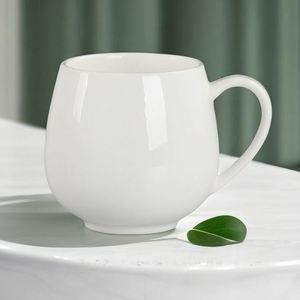 Taza Moderna de Diseño Nuevo, Taza de Café de Cerámica de Color Sólido con Asa, Taza de Leche de Gran Capacidad - Product Image 5