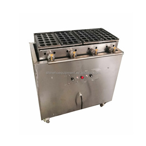 Máquina eléctrica comercial de 72 agujeros, dispositivo automático de rotación automática, Bola de <span class=keywords><strong>Octupus</strong></span> japonesa, takoyaki - Product Image 1