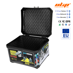58L Extra‑Large Capacity Waterproof Rear Storage Box Motorcycle E‑Bike Scooter Trunk for Food Delivery Commuting Cargo Transport - Product Image 1