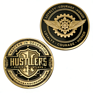 맞춤형 기업 챌린지 코인 에나멜 금속 로고 코인 팀 인정 및 기념 선물용 - Product Image 1