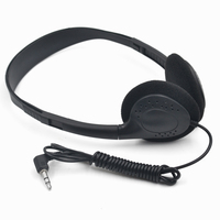 Casque audio sport à réduction de bruit active (ANC) avec logo personnalisé - Casque filaire durable et léger pour enfants avec LED et indicateur de batterie