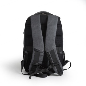 Sac à dos pour ordinateur portable en PU imperméable, géométrique, avec port USB, doublure en polyester, capacité 36-57L, idéal pour l'école et les voyages, unisexe, vente en gros usine - Product Image 4
