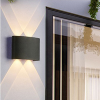 Applique murale d'angle en aluminium pour couloir, Art déco nordique Simple, Led, luminaires