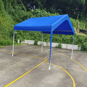 TUOYE cadre en acier étanche bâche de voiture Nature <span class=keywords><strong>bois</strong></span> traité sous pression auvent de Garage abri de voiture pour <span class=keywords><strong>Camping</strong></span> et parc cadre en métal - Product Image 4